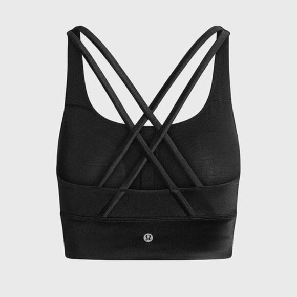 lululemon | Barry's Energy Longline Bra in Black Shine - Picture 4 of 8